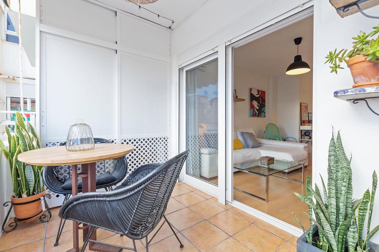 Precioso Apartamento A 5 Minutos Andando De La Playa Málaga Dış mekan fotoğraf