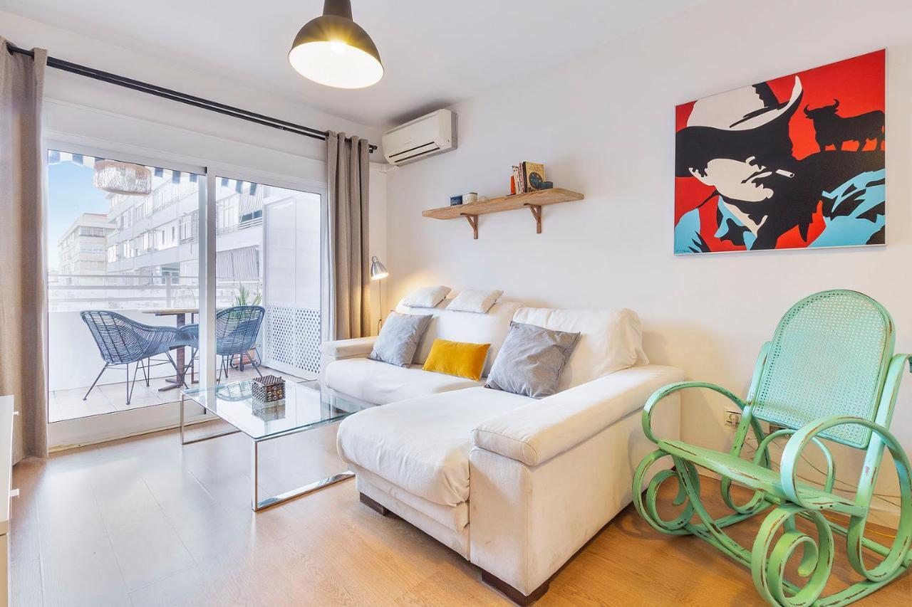 Precioso Apartamento A 5 Minutos Andando De La Playa Málaga Dış mekan fotoğraf