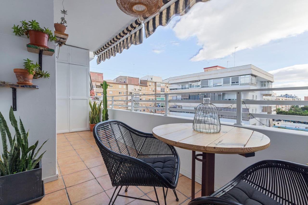 Precioso Apartamento A 5 Minutos Andando De La Playa Málaga Dış mekan fotoğraf
