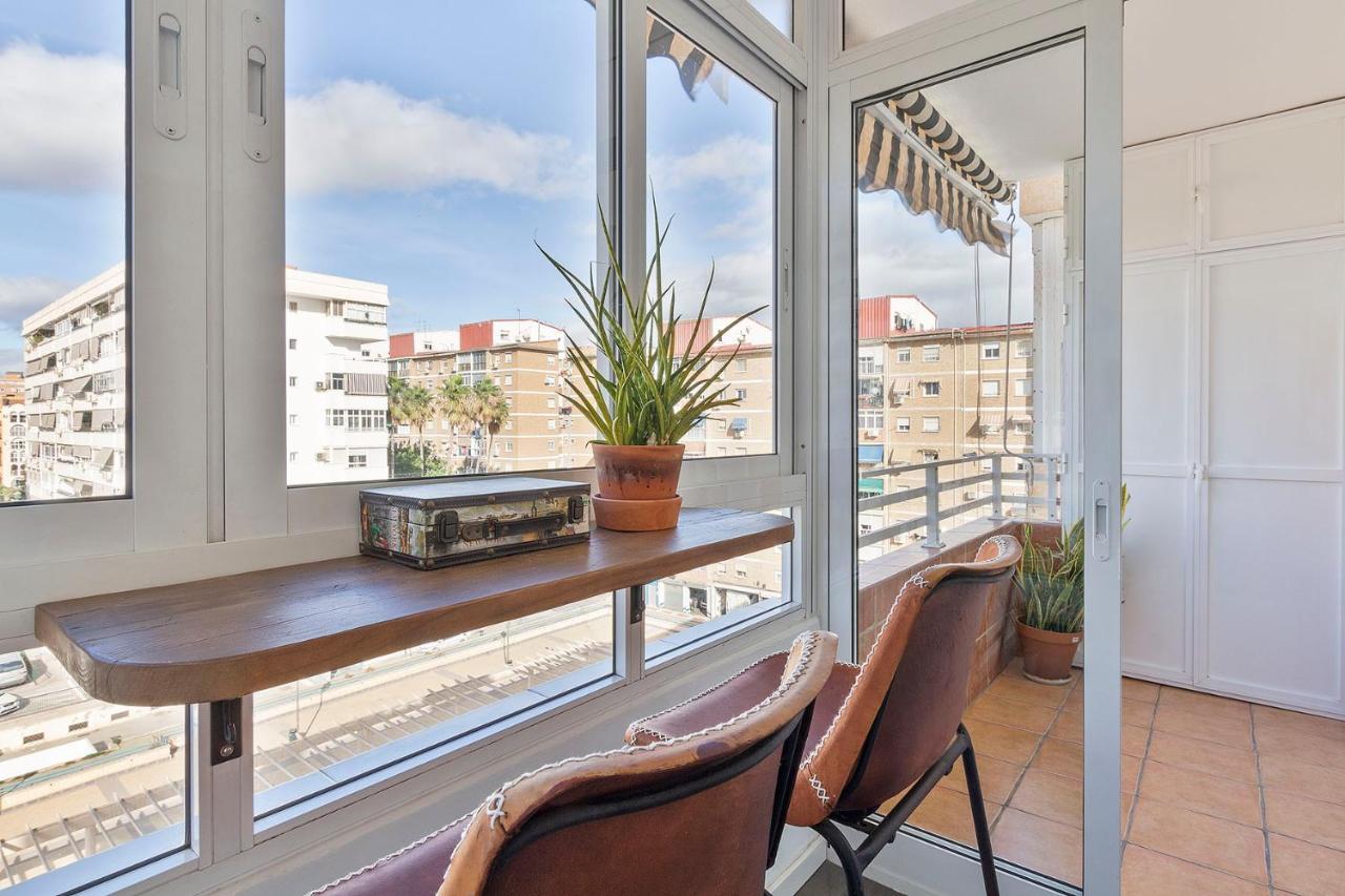 Precioso Apartamento A 5 Minutos Andando De La Playa Málaga Dış mekan fotoğraf
