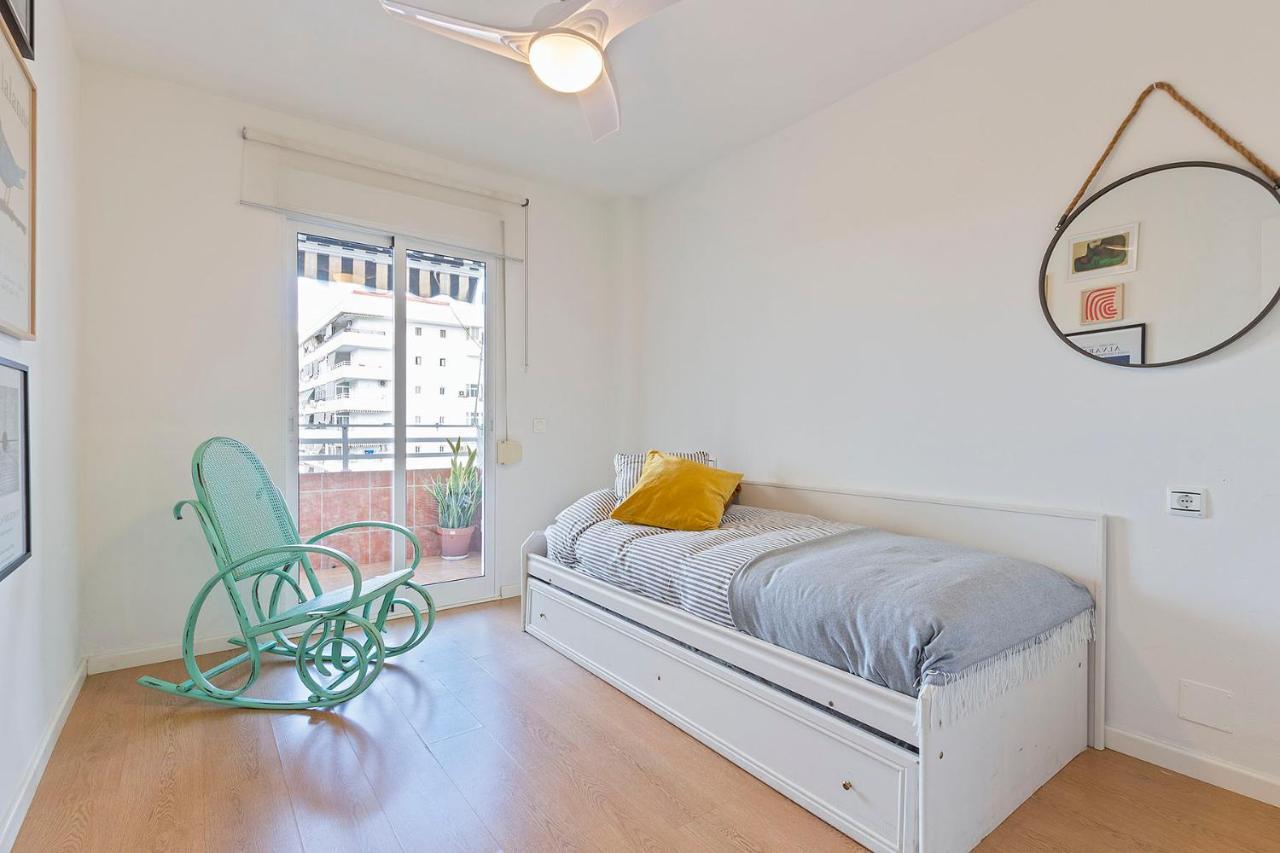 Precioso Apartamento A 5 Minutos Andando De La Playa Málaga Dış mekan fotoğraf